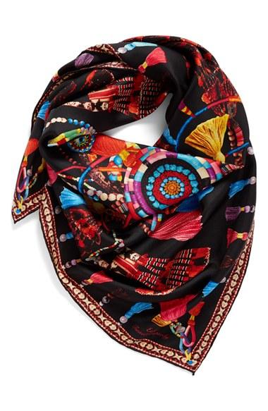 Women's Echo Tassel Rhapsody Silk Scarf