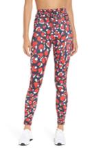 Women's The Upside Paintbox Midi Leggings, Size - Red