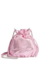 Chelsea28 Phoebe Mini Metallic Bucket Bag - Pink