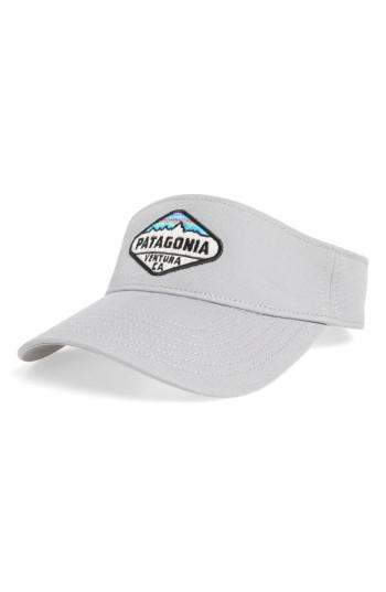 Men's Patagonia 'fitz Roy Crest' Visor - Grey