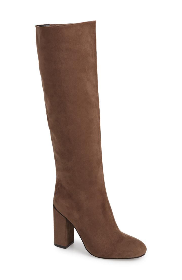 Women's Jeffrey Campbell Bandera Knee High Boot M - Beige