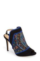 Women's Daya By Zendaya Melrose Geometric Woven Sandal M - Blue