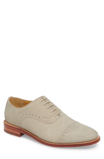 Men's Michael Bastian Brandon Cap Toe Oxford .5 M - Beige