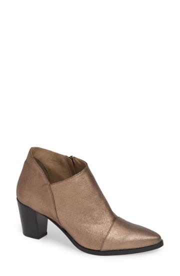 Women's Italeau Marisa Waterproof Cap Toe Bootie Us / 41eu - Metallic