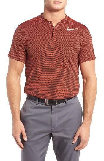 Men's Nike Aeroreact Golf Polo - Orange