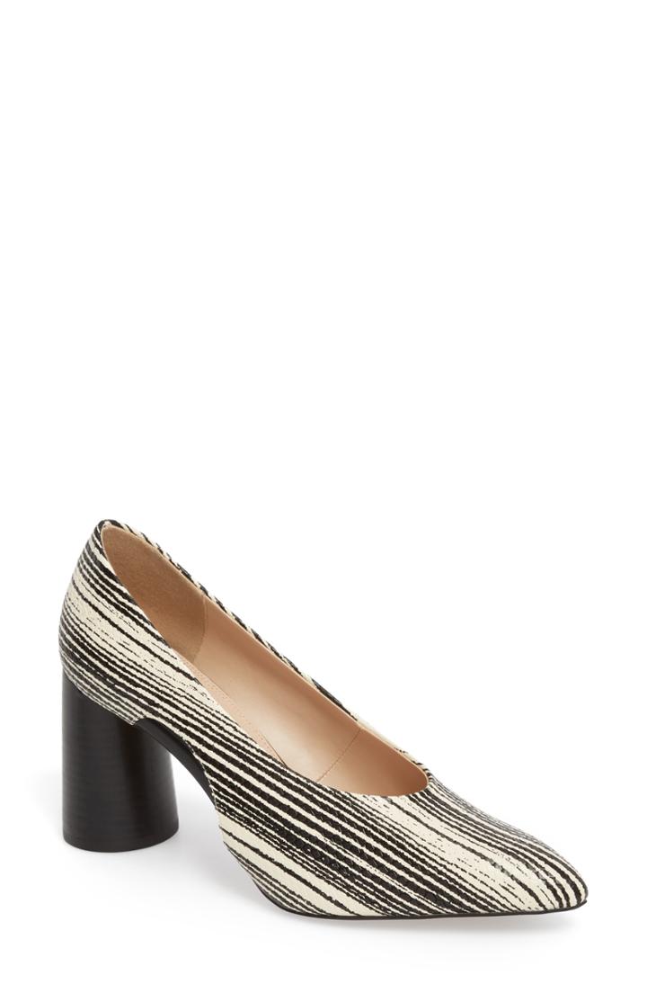 Women's Topshop Ginger Cone Heel Pump .5us / 37eu M - Black