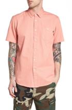 Men's Obey Kebble Denim Shirt - Pink