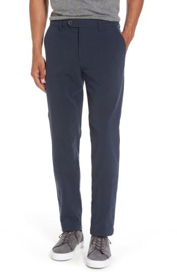 Men's Ted Baker London Volvek Classic Fit Trousers R - Blue