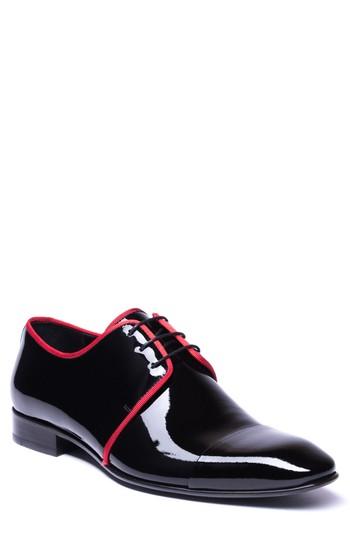 Men's Jared Lang Romeo Cap Toe Derby Eu - Black