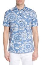 Men's Kahala Duke's Pareo Trim Fit Sport Shirt