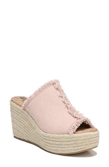 Women's Sam Edelman Dina Wedge M - Pink