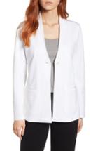 Women's Eileen Fisher Tencel Blend Knit Blazer, Size - White