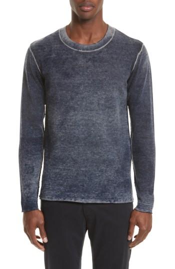 Men's Atm Anthony Thomas Melillo Acid Wash Sweater