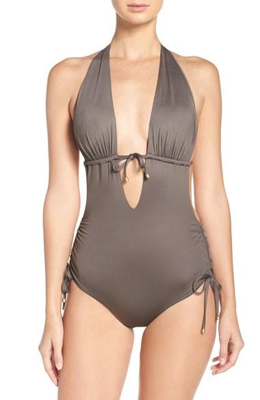 Women's Vitamin A Brena Halter One-piece Swimsuit