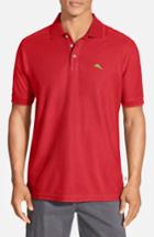 Men's Tommy Bahama 'the Emfielder' Original Fit Pique Polo, Size - Red
