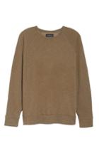 Men's Velvet By Graham & Spencer Long Sleeve Raglan T-shirt, Size - Green