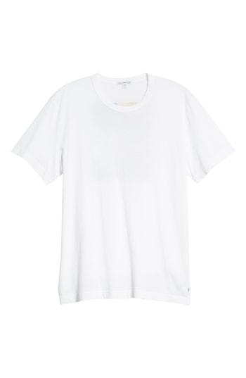 Men's James Perse Combed Cotton Graphic T-shirt (m) - White