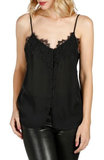 Women's Paige Aviana Silk Camisole - Black