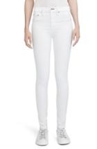 Women's Rag & Bone/jean High Waist Skinny Jeans - White