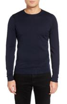Men's John Smedley Merino Wool Sweater, Size - Blue