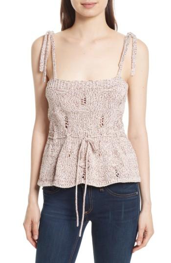 Women's La Vie Rebecca Taylor Summer Ribbon Knit Tank