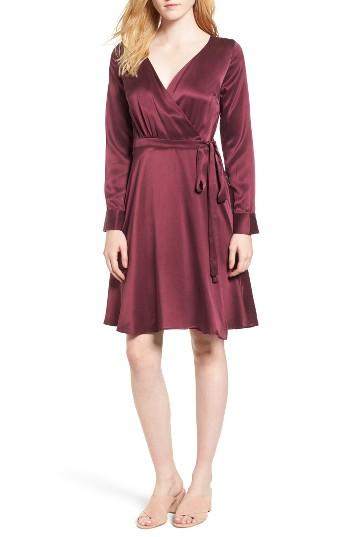 Women's Amour Vert Dalton Silk Wrap Dress