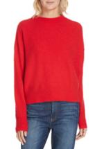 Women's Nordstrom Signature Boucle Cashmere Blend Sweater - Red