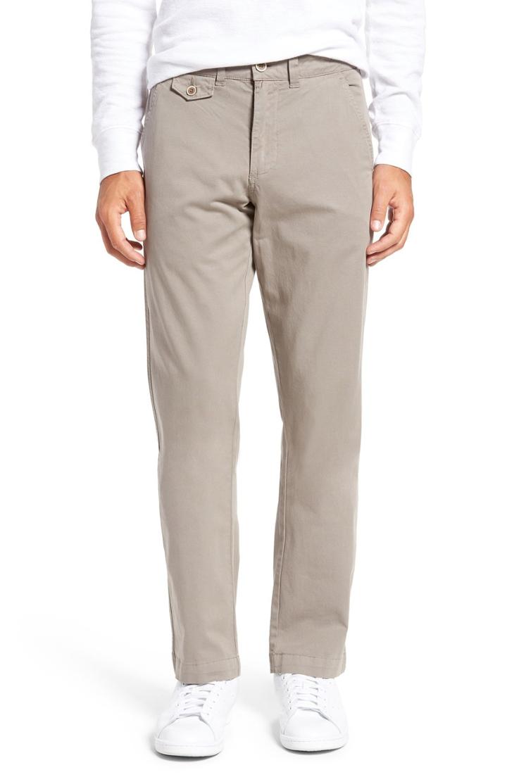 Men's Vintage 1946 Sunny Modern Fit Stretch Twill Chinos X 34 - Metallic