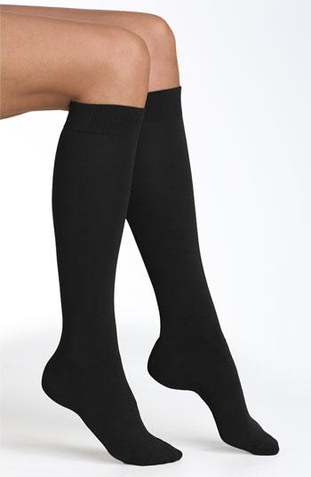 Nordstrom Knee High Socks (3 For $18) Black 10/12