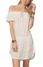 Women's Rip Curl Amara Off The Shoulder Cover-up Dress