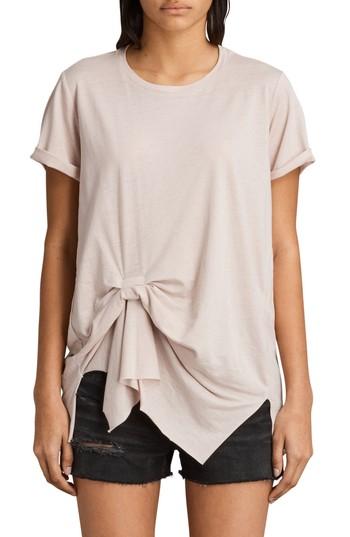 Women's Allsaints Riviera Devo Tee - Pink