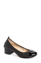 Women's Yosi Samra Newton Cap Toe Pump M - Black