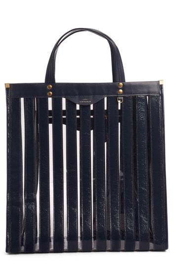 Anya Hindmarch Multi Stripe Tote - Blue