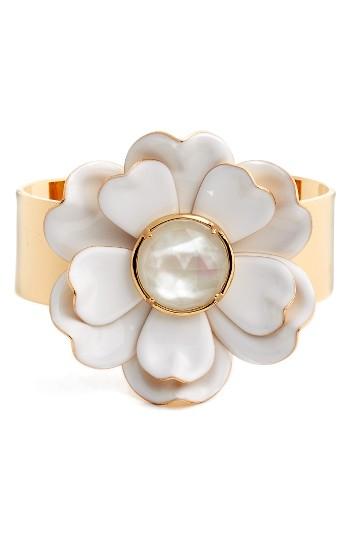 Women's Kate Spade New York Bright Blossom Flower Cuff