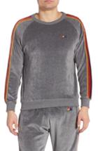 Men's Aviator Nation Classic Velour Raglan Sweatshirt - Grey
