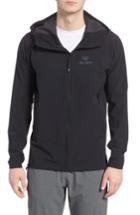 Men's Arc'teryx Gamma Lt Softshell Hooded Jacket, Size - Black