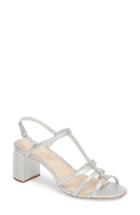 Women's Badgley Mischka Pauline Sandal .5 M - White