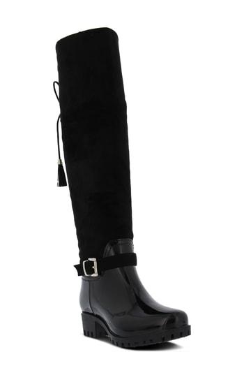 Women's Spring Step Mattie Over The Knee Waterproof Boot .5-6us / 36eu - Black