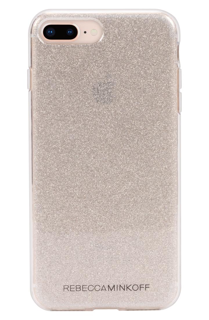 Rebecca Minkoff See Through Me Glitter Galaxy Iphone X/xs Case - Black