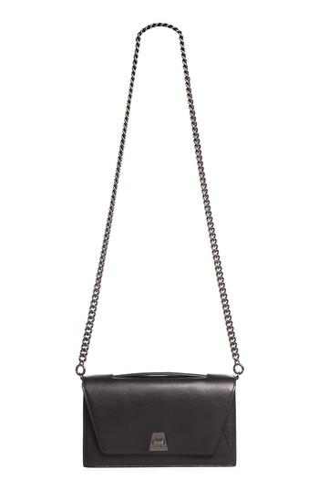 Akris Anouk City Calfkskin Crossbody Bag - Black