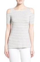 Women's Bailey 44 'deneuve' Cold Shoulder Top - Grey