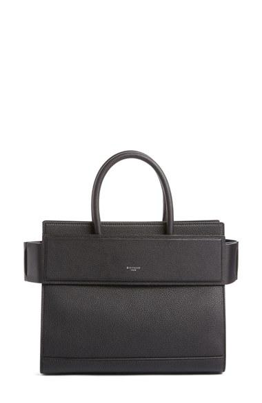 Givenchy Mini Horizon Grained Calfskin Leather Tote -
