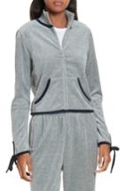Women's Opening Ceremony Velour Track Jacket - Grey