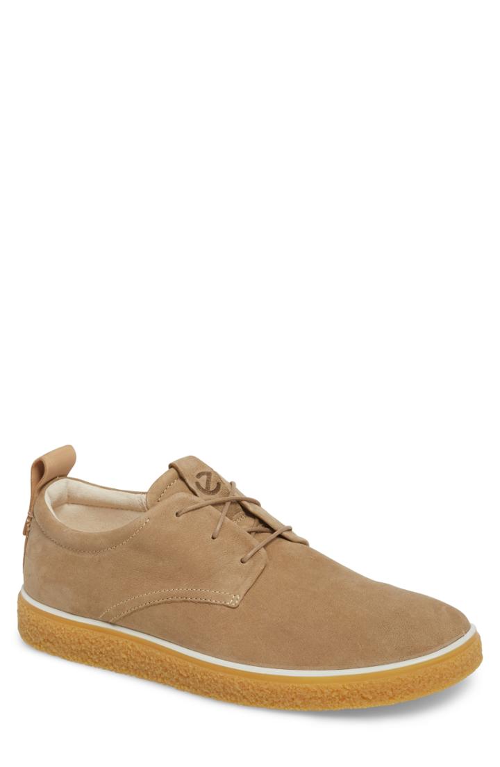 Men's Ecco Crepetray Plain Toe Derby -6.5us / 40eu - Brown