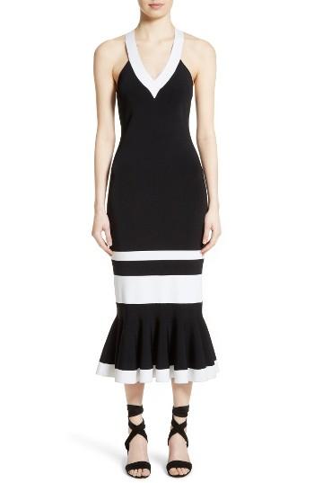 Women's Jonathan Simkhai Stripe Trumpet Dress