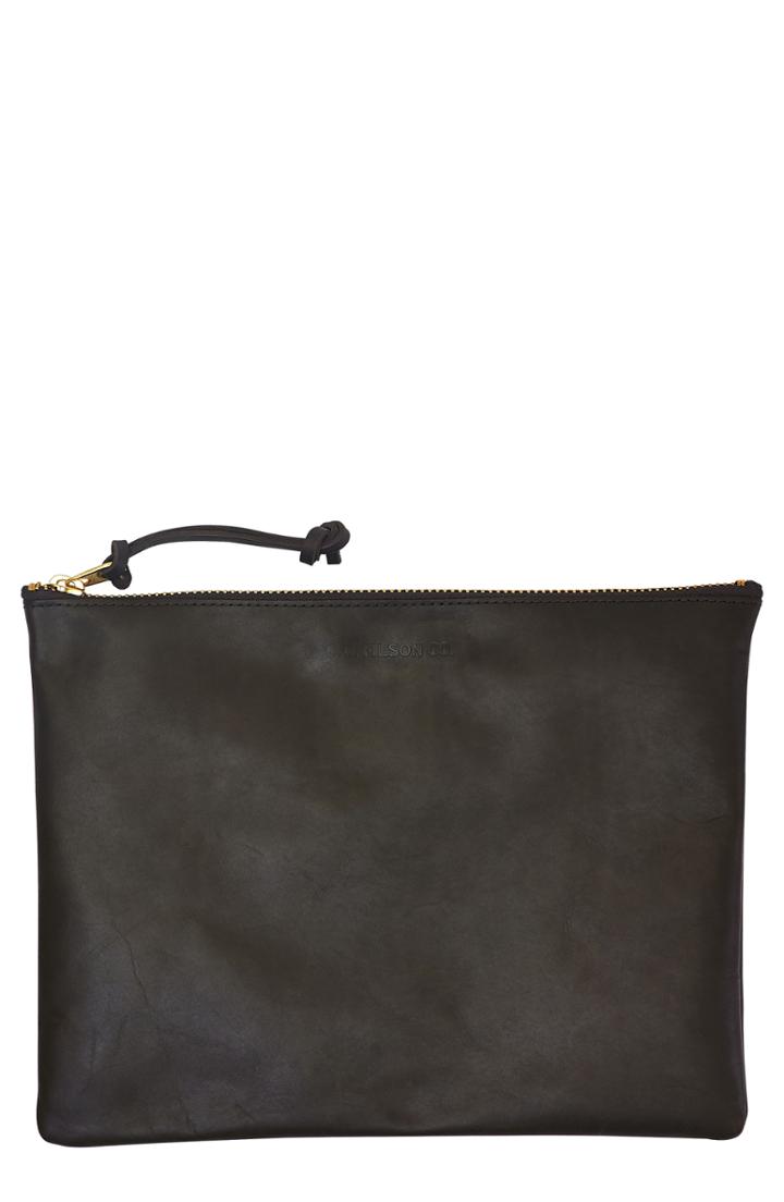 Men's Filson Large Leather Pouch -
