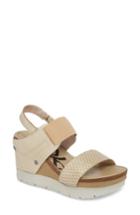 Women's Otbt Moon Child Wedge Sandal .5 M - Metallic
