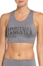 Women's Spiritual Gangster Varsity Crop Top