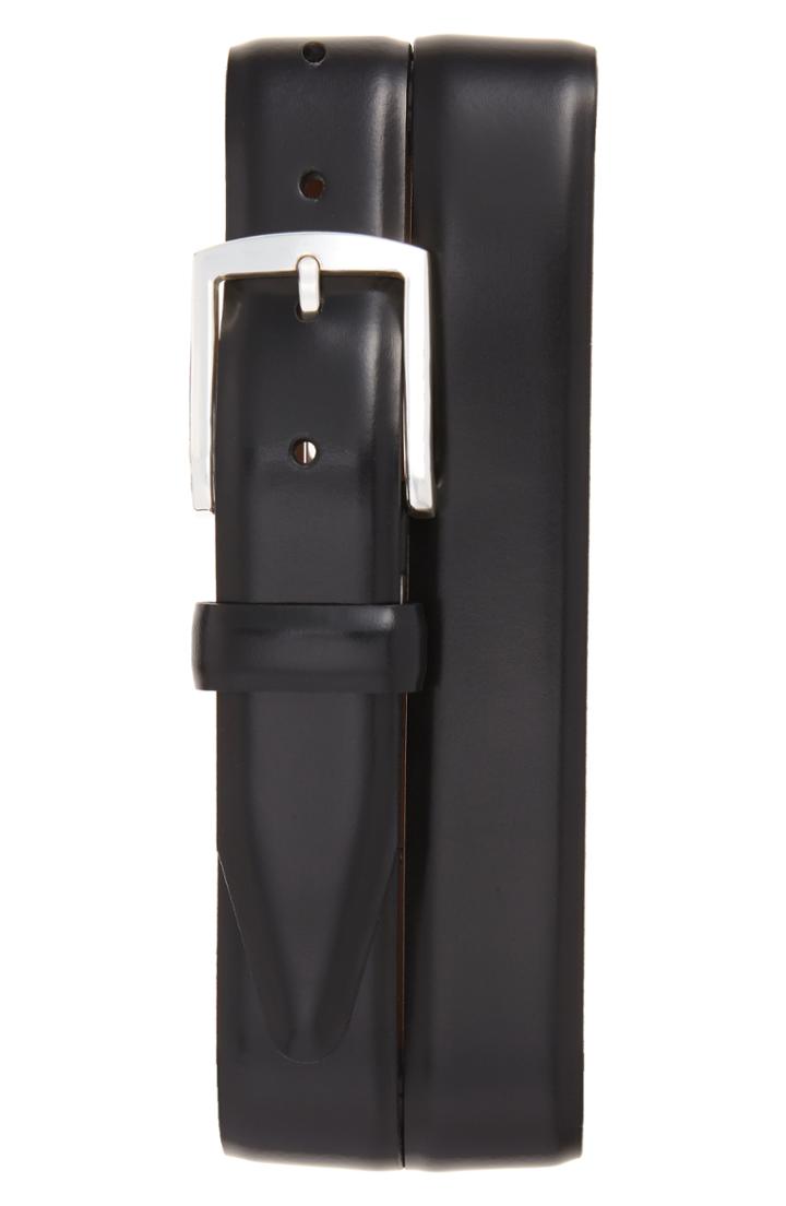 Men's Allen Edmonds Midland Ave. Leather Belt - Oxblood