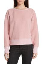 Women's Rag & Bone/jean Fleece Pullover - Pink